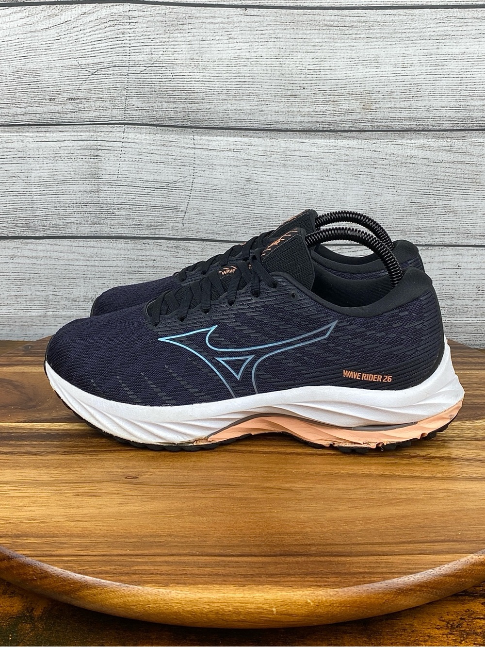 Mizuno Waver Rider 26 Purple Orange Running Shoes Women’s Sneaker Size 9